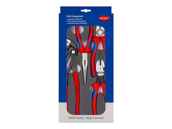 KNIPEX Basic - Knipetangsett - 4 deler - inn bakke