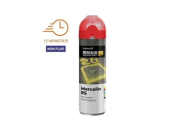 Markeringsspray RS 500 ml röd