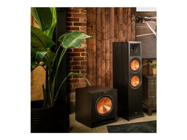 Klipsch Reference Series SPL-100 - Subwoofer - 200 Watt - 10" - ebenholst