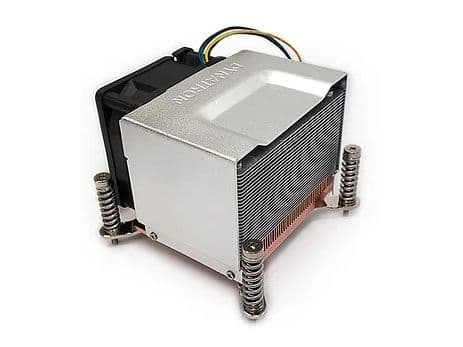Inter-Tech Q-5 Processor Heatsink/Radiator 6 cm Black, Silver 1 pc(s)