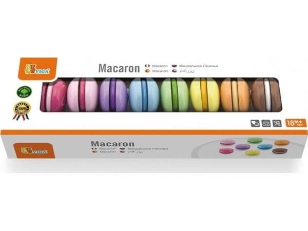 VIGA 50807 regnbuecookies "Macarons"