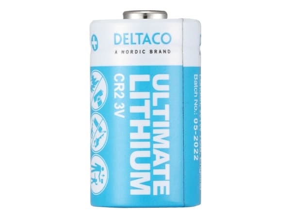 DELTACO Ultimate - Batteri CR2 - Li - blå