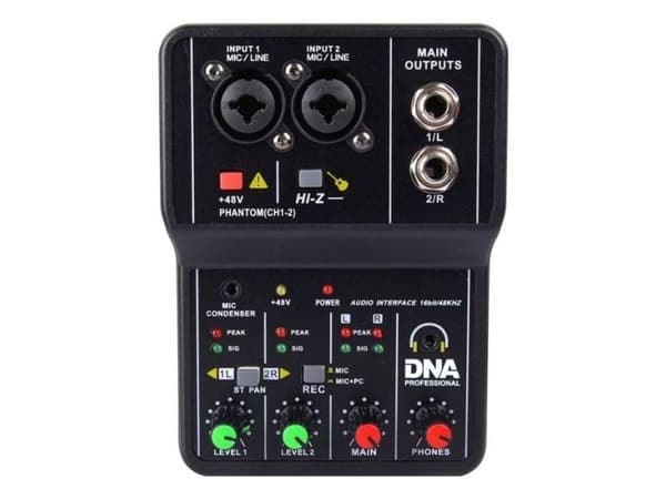 Bitmat DNA Mix 2-kanals USB-phantommixer