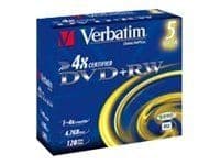 Verbatim DataLifePlus - 5 x DVD+RW - 4.7 GB 4x - CD-eske