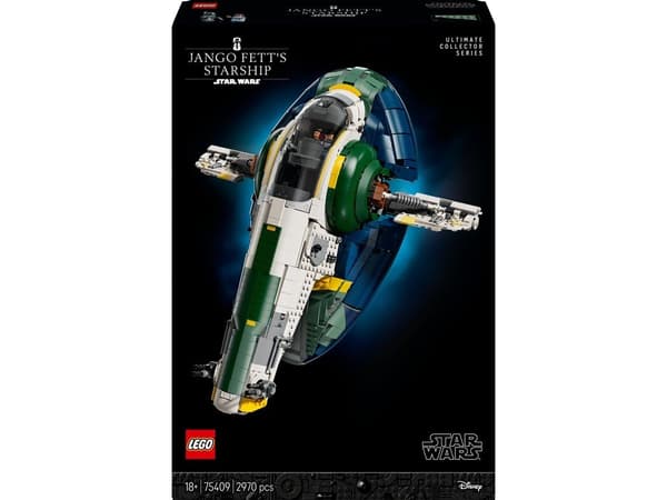LEGO Star Wars 75409 Jango Fett’s Firethrower-klass rymdskepp