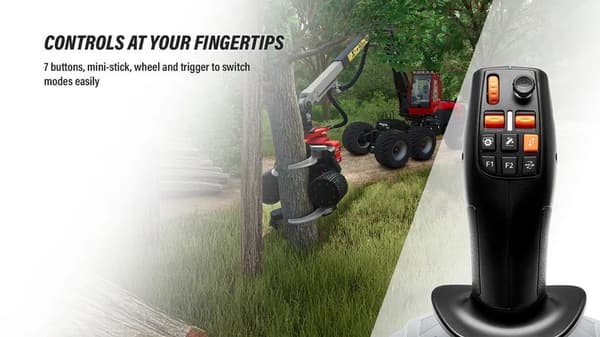 THRUSTMASTER SIMTASK FARMING STICK PC