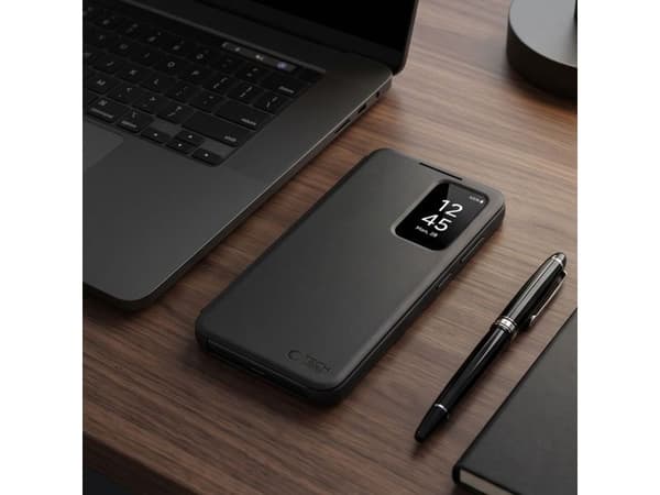 Tech-Protect Smart Wallet Case for Samsung Galaxy A27 5G - Matte Black