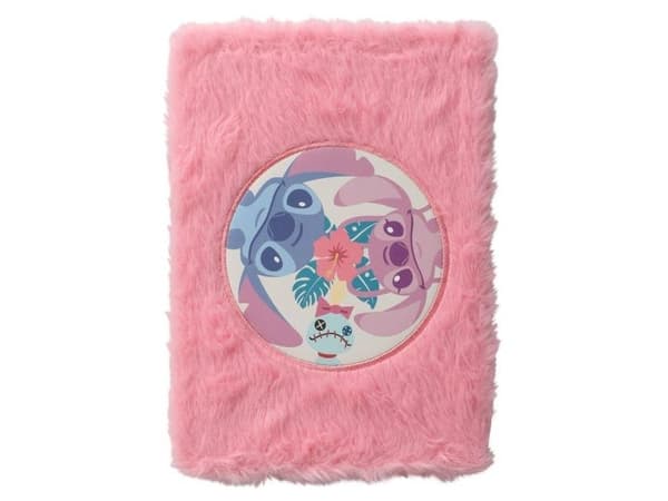 Stitch plysj notatbok