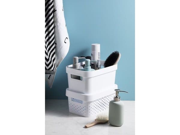 Curver Stor Box Infinity 4,5L 229162 med hål