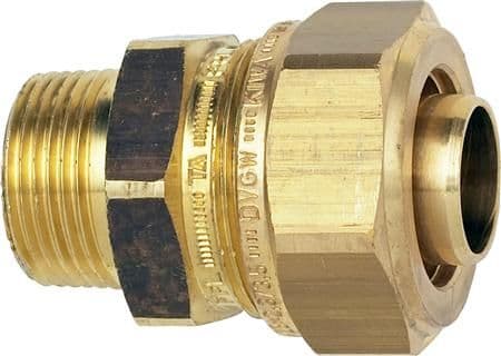 TA PEX övergångsnippel 22 mm x 1/2"