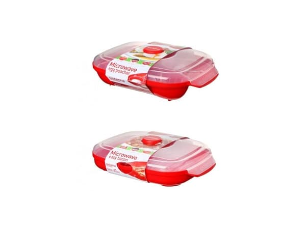 Sistema Microwave Bacon&Eggs - 2-pakning
