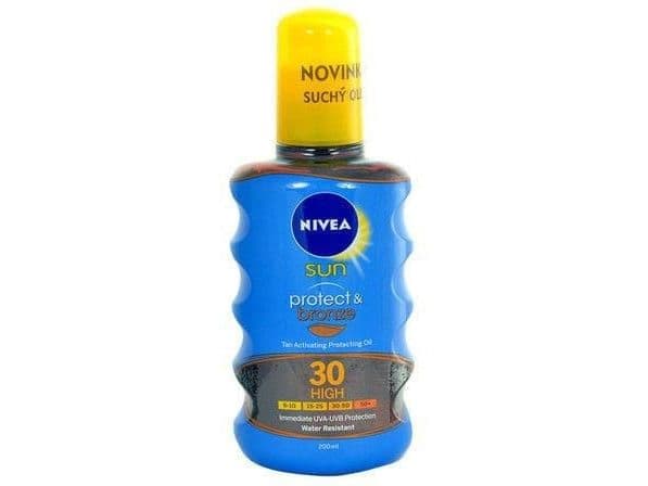 Sun Protect & Bronze Oil Spray SPF30