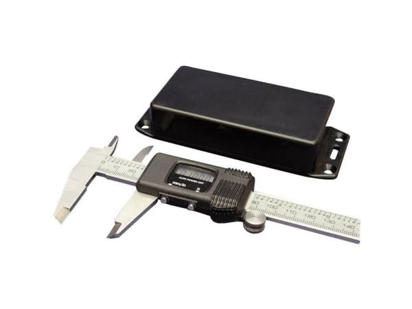 Hammond Electronics 1591LSFLBK universalkabinett 85 x 56 x 39 ABS sort 1 stk