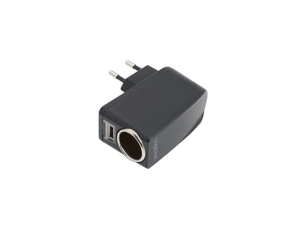 LogiLink PA0046, Innendørs, Cigartenner/lighter, USB, 5 V, Sort