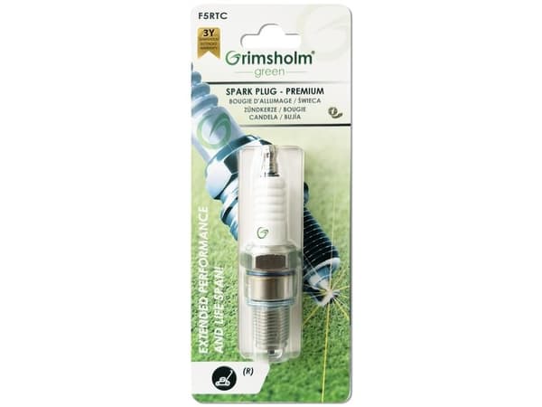 Tennplugg F5RTC til gressklipper/resistor (1 stk)