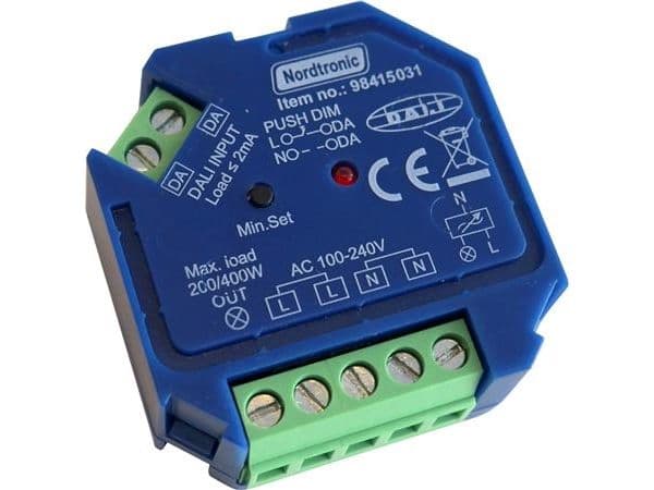 Box Dimmer Dali LED 0-200W / Halogen 0-400W, bagkantsdæmper