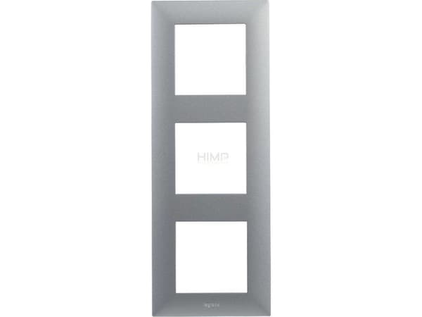 Legrand Niloe Step - trippelram 3x - stål (863493)
