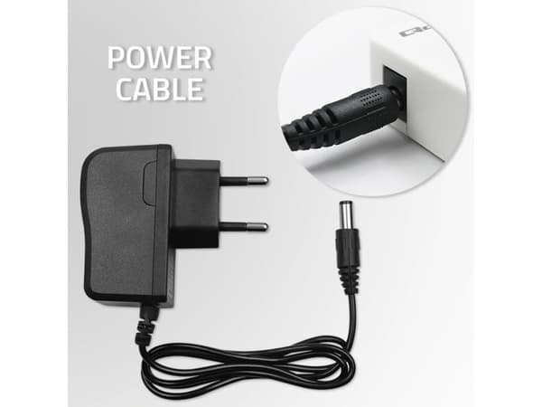 Qoltec - Switch - ikke-styrt - 8 x 10/100 - stasjonær