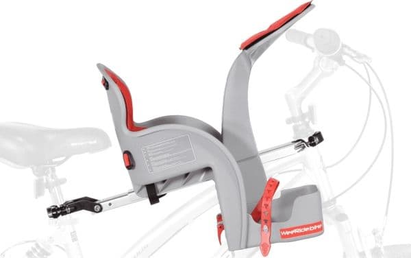 WeeRide cykelstol Safe Front Classic Röd