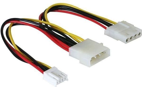 DeLOCK Y-cable power, 0,25 m