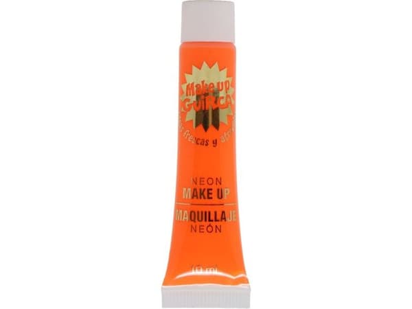 Neon oransje UV-sminke, 10 ml