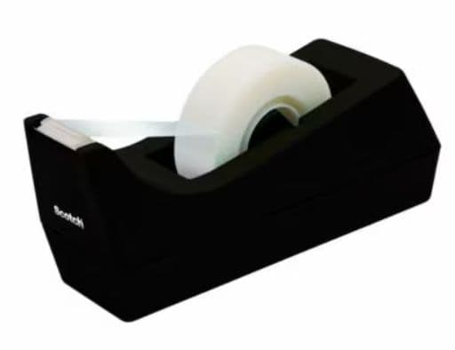 Tapedispenser 3M Scotch C-38 sort bordmodel