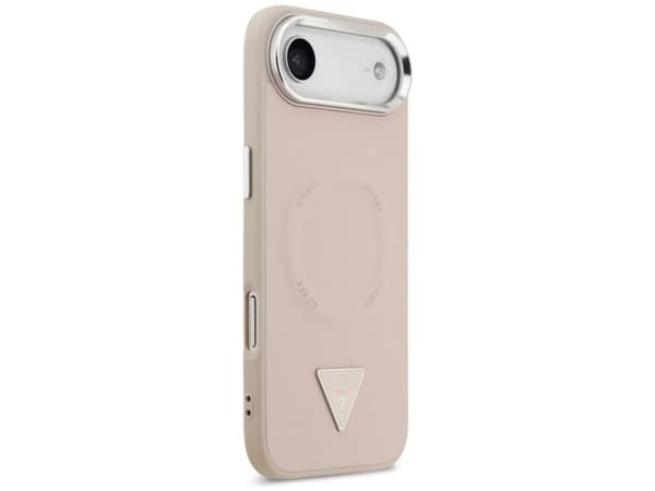 Guess Triangle Logo MagSafe-deksel til iPhone Air - rosa