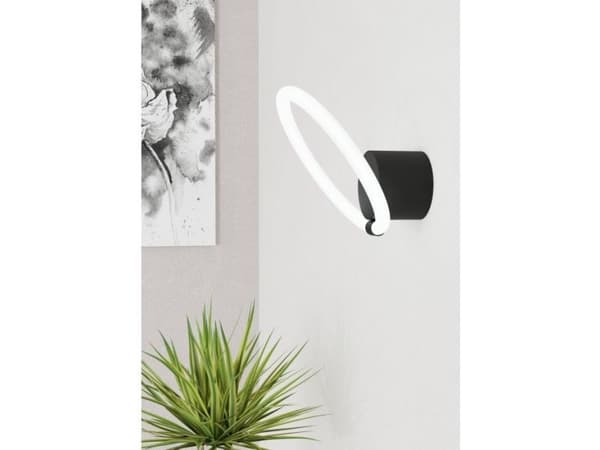 EGLO CARANACOA VÄGG SVART/VIT