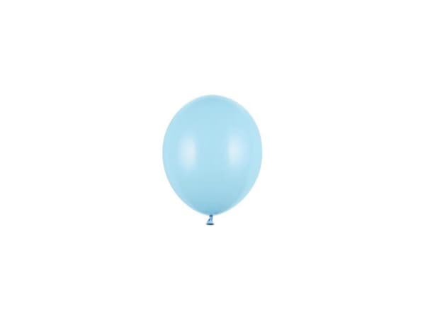 Pastellblå ballonger för barn, 100 st, 5"