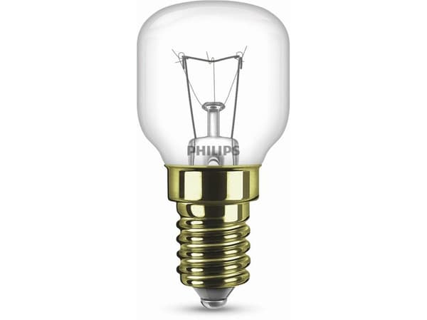 Ovnlampe 40W 230V E14 Krone Klar (E)