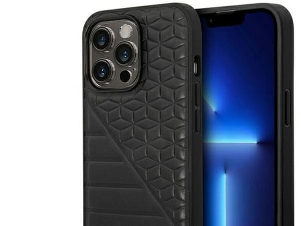 BMW Bi Pattern-deksel for iPhone 14 Pro 6.1" - Svart
