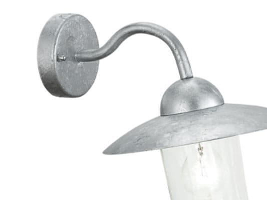 EGLO MILTON UTOMHUS VÄGG GALV