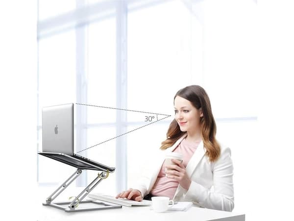 TECH-PROTECT PRODESK YLEISKANNETTAVAN TIETOKONEEN JALUSTA HOPEA