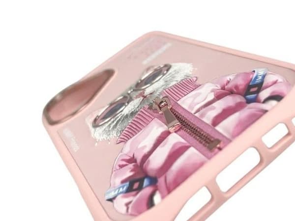 Nimmy Cool&Cute 2.0 kattedeksel til iPhone 16 - rosa