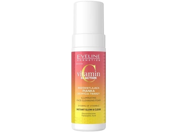 EVELINE_Vitamiini C 3x Action valaiseva kasvojen puhdistusvaahto 150ml