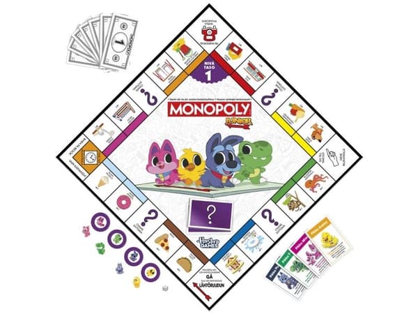 Monopoly Junior 2-i-1 Refresh SE/FI