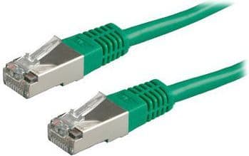 Value S/FTP (PiMF) Patch Cord Cat.6, green 3 m, Grön