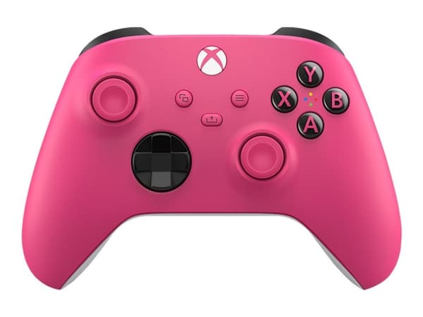 Microsoft Xbox Wireless Controller - Spelkontroll - trådlös - Bluetooth - deep pink - för Microsoft Xbox Series X, Microsoft Xbox Series S, PC, And...