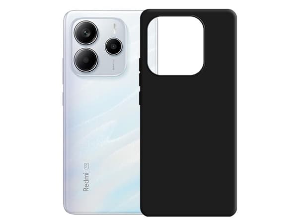 3MK Silikoni Case do Xiaomi Redmi Note 14 5G czarny czarny