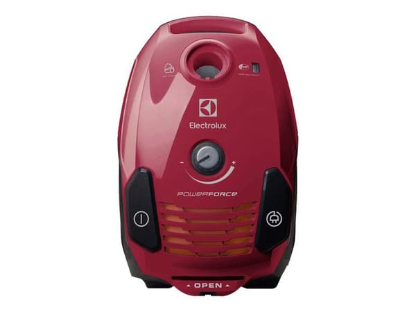Electrolux PowerForce EPF61RR - Støvsuger - kanister - pose - rød