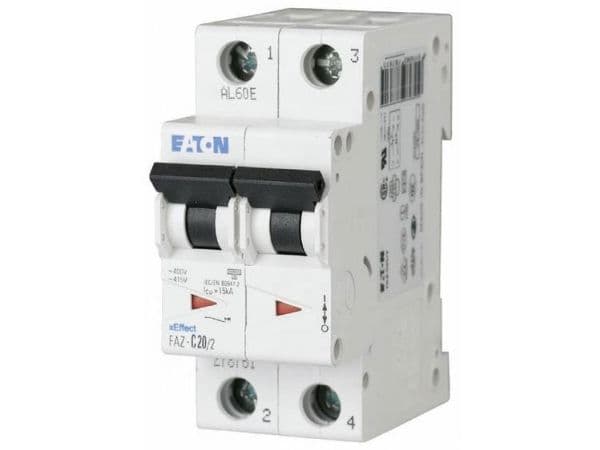 Eaton FAZ-C6/2, Dvärgbrytare, Typ C