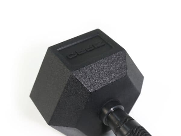 Gummerad Hex Hantel 1 x 2,5 kg