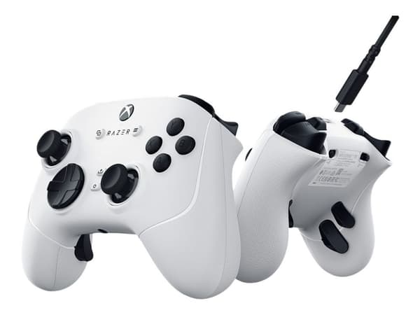 Razer Wolverine V3 - Tournament Edition - håndkonsoll - kablet - hvit - for Microsoft Xbox, PC