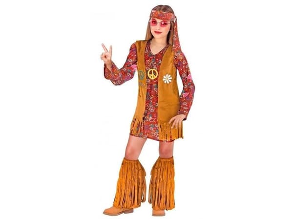 Hippie tyttö puku