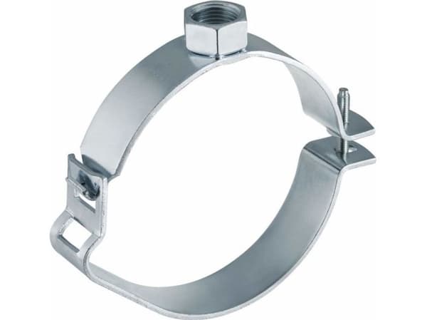 110 mm Rørbærer med 1/2" muffe sort PEH Geberit