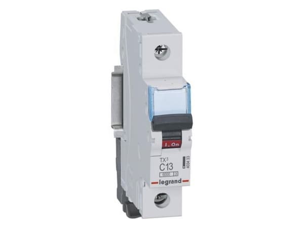 Legrand TX3, Dvärgbrytare, Typ C, IP20, 240 - 415 V