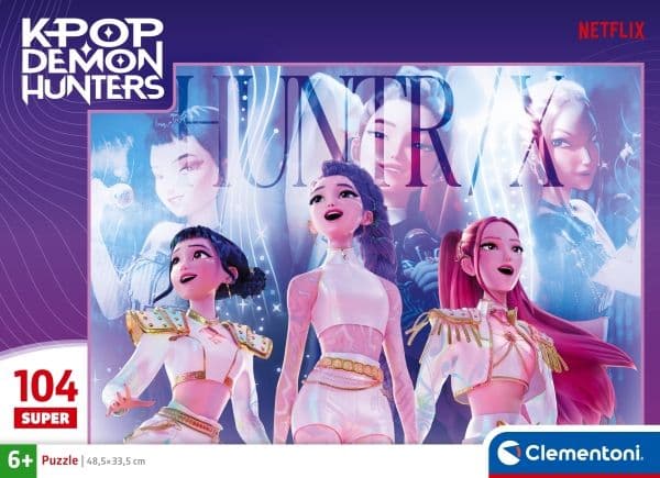 Palapeli K-Pop Demon Hunters 1, Super, 104 palaa