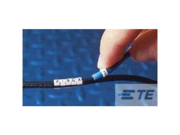 TE Connectivity märkningsklämma STD03W-8 446638-000