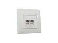 BTR NETCOM 1307381002-I, RJ-45, Valkoinen