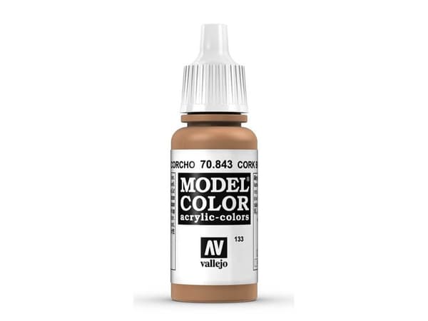 Vallejo 70.843, 17 ml, Brun, Matte, Flaske